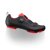 Zapatilla Ciclismo MTB FIZIK X5 Terra Negro/Rojo